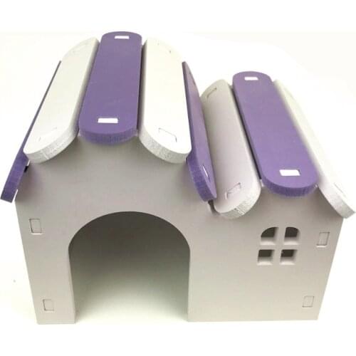 Hamster House Villa Golden Bear pet house hamster bedroom ecological board house Golden Bear sleeping hamster Villa