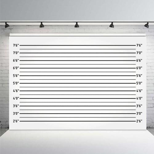 Photography Background Police Up Lline Bachelorette Party Mugshots Game Mug Shot Backdrop Customized Vinyl