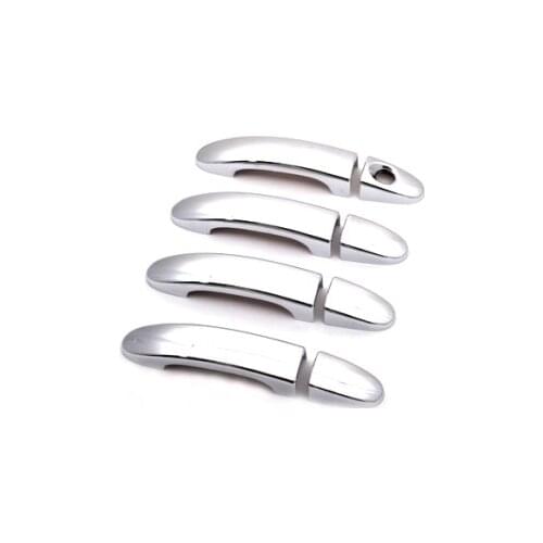 Chrome Door Handle Cover with 1 keyhole for Ford Mondeo 08-12 4 Doors Models
