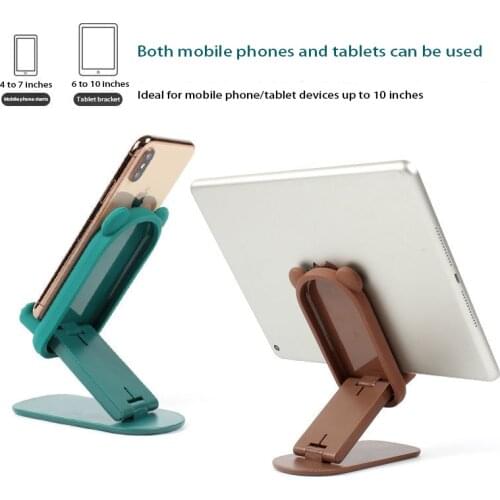 Mobile Phone Bracket Desktop Cute Creative Folding Lifting Bracket Compatibility Is Strong Simple And Multi-Angle Adjustable