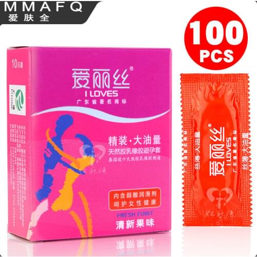 Wholesale Hot,100 PCS Condoms/Lot,Ultra Thin Large Oil Quantity Sex Tool Products for Men Package Condom Adult Free Shipping