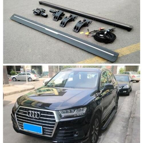 High Quality Electric Motor Pedal Running Board Side Step Bar Nerf For AUDI Q7 2007-2015/2016-2022