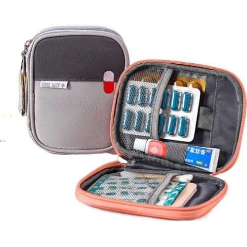 Portable Oxford Cloth Insulin Glaciated Cold Storage Bag Medicine Travel Pocket Cooler Bag Pack Drug Freezer for Diabetes People