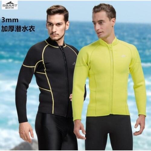 Sbart 737 Scuba Diving Wetsuit Men 3mm Diving Suit Neoprene Swimming Wetsuit Surf Triathlon Wet Suit Swimsuit Full Bodysuit