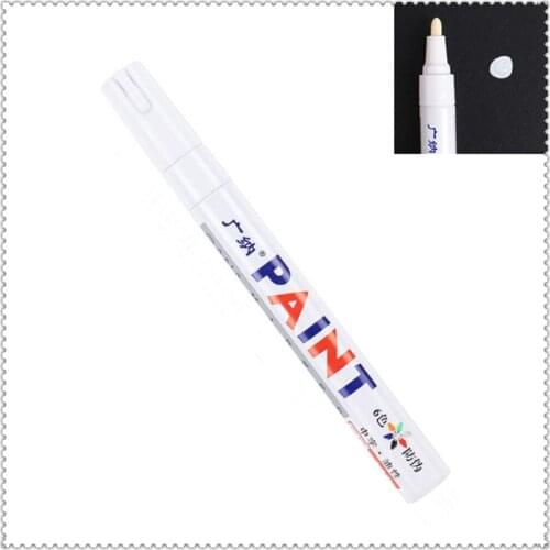 Car Tyre Tread White Waterproof Permanent Paint Marker Pen for Renault EZ-GO Captur Arkana Zoe Egeus DeZir Safrane ZE