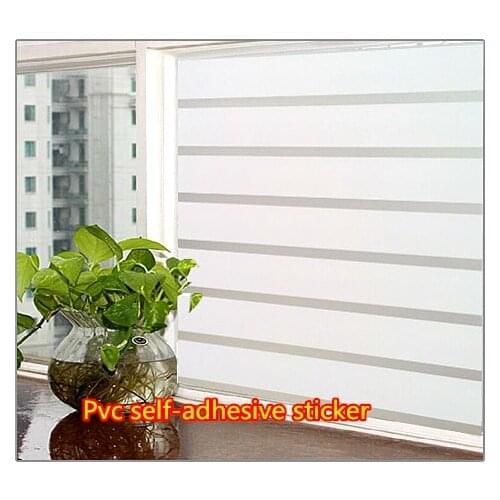 Glass film quality scrub paper window stickers glass stickers glass membrane window films for bathroom toilet and office glass