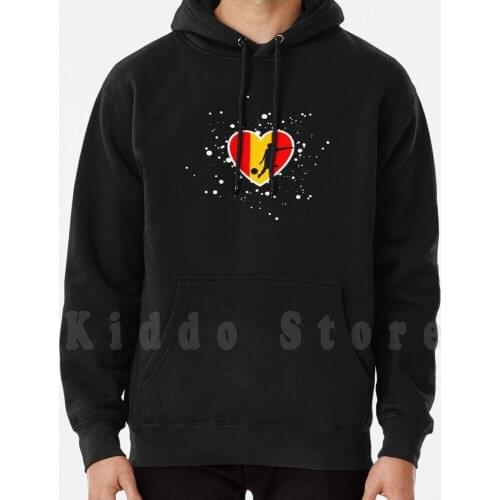Football Spain Hoodie Long Sleeve Soccer Footballer Football Team Football Game European Mr Football