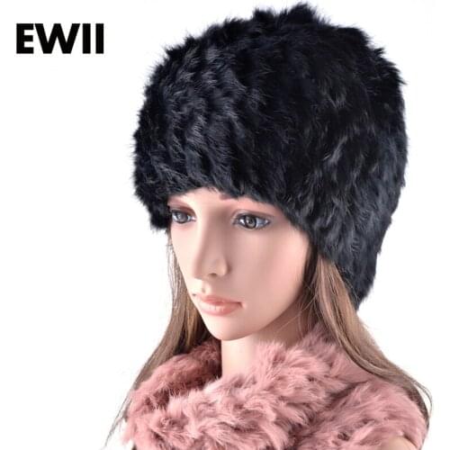 2015 Vogue winter beanies cap female rex rabbit hat and scarf collar dual purpose hats for woman