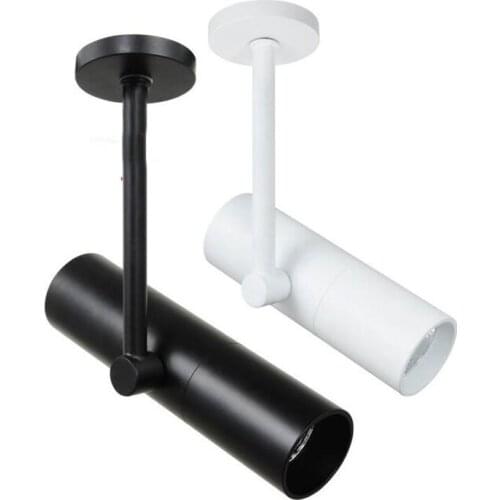 7W 10W 110V 220V COB LED Suction Top Type Track Light Lamp Clothing Shop Windows Showrooms Ceiling Spot Lighting 3pcs