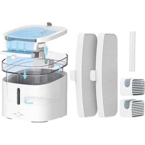 Smart Pet Water Dispenser Replacement Filter Set Replacement Hose Pets Safe Sterilization Drinking Water Kitten Puppy Dog Cat