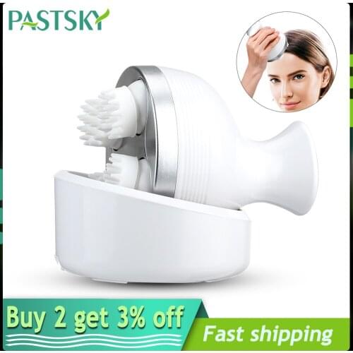 New Electric Head Massager 3D Scalp Relax Stress Relief Massage Prevent Hair Loss Body Deep Tissue Kneading Massager Health Care