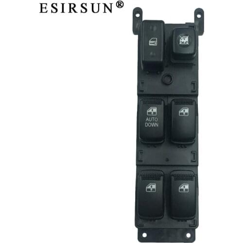 ESIRSUN Electric Power Left Front Window Master Switch Fit For KIA RiO Hybrid 2006 2007 2008 2009 2010 , 93570-1G110 ,935701G110