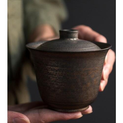 LUWU ceramic teapots gaiwan chinese kung fu tea pots drinkware