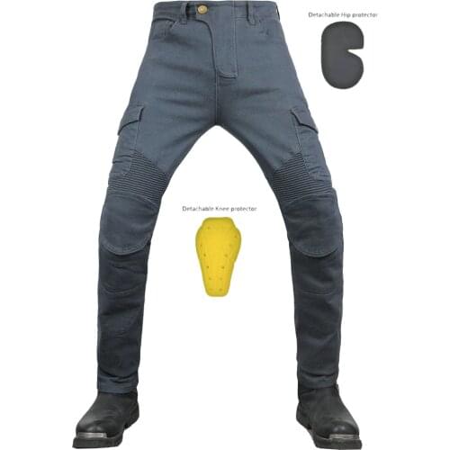 Motocross Pants Pantaloni Uomo Motorcycle Pants Trousers Knee Pads Motociclista Pantalon Motocross Jeans Hombre Motor Broek