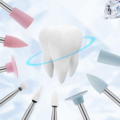 Dental Polishing Set Composite Resin low-speed Grinding Head Polishing Artifact Ceramic Bending Machine dental Lab material Tool