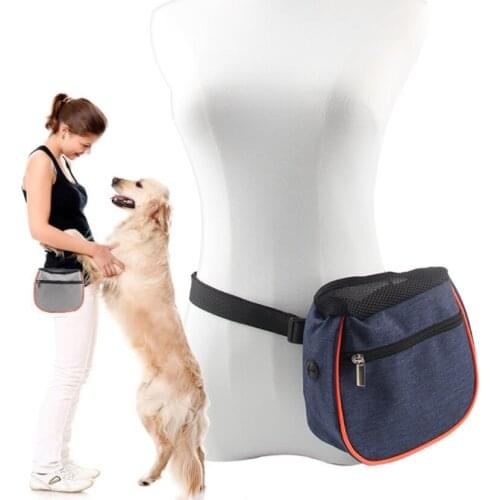 New dog training bag outdoor training pet out snack bag portable dog food cat food waist bag pet products