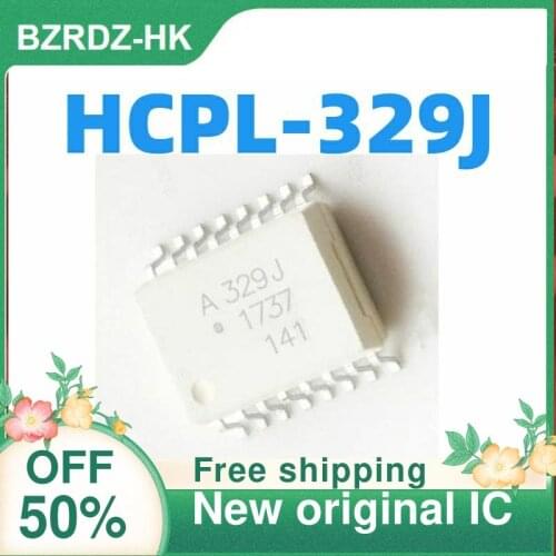 2-10PCS/lot HCPL-329J A329J SOP-16 New original IC