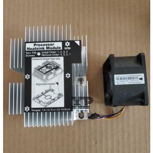 For Lenovo Thinksystem SR550 SR590 Server Repair Replacement Original CPU kit, heat sink 01KP655, fan 01KP642 01KR062