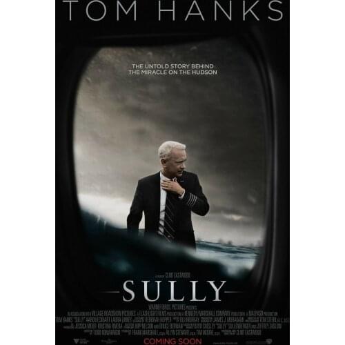 Sully Movie Art print Silk poster Home Wall Decor