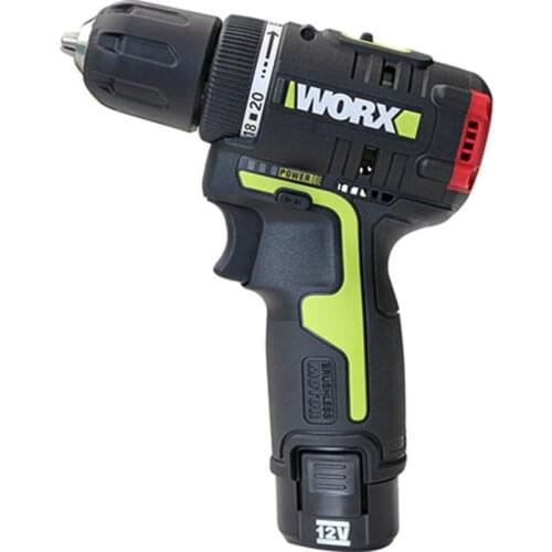 WORX WU130 professional tool 12V Brushless motor Cordless electric Screwdriver with 2 battery and charger