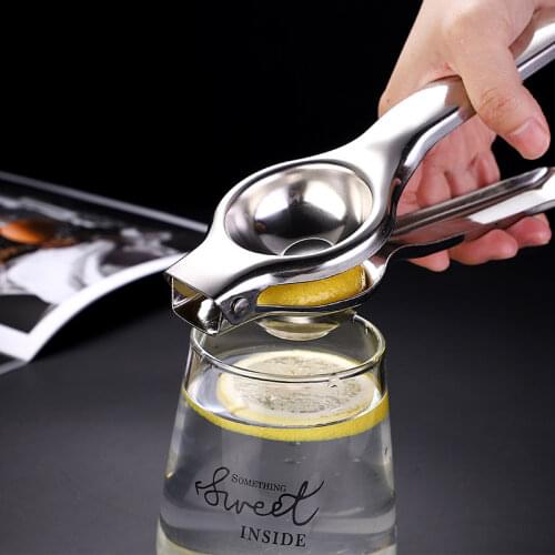 Lemon Hand Manual Juicer Squeezer Fruits Juice Orange Fast Handle Press Multifunctional Stainless Steel Juicing Kitchen Tools