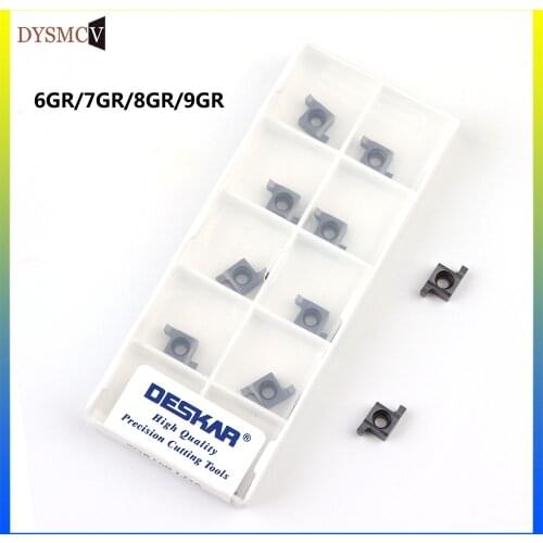 DESKAR100% original 6GR 7GR 8GR 9GR inner groove carbide turning insert 100/150/200/250/300 slotting turning tool