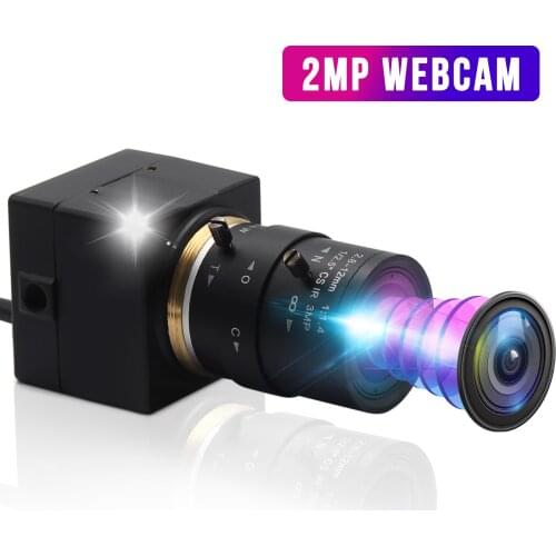 Sony IMX322 Full HD 1080P USB Camera Low Light Zoom Manual Varifocus CS Lens Webcam for Linux Windows Mac Android