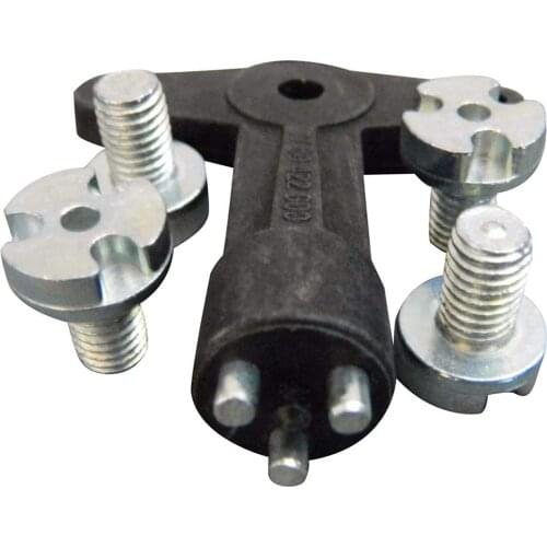 Alloy Wheel Centre Cap Screws Bolts with Key OE:90495549 for Vauxhall Opel