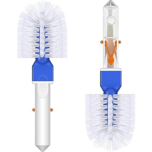 2 Pieces Swimming Pool Corner Brush Swimming Pool Hot Tub Spa Step Tile Brush Pool Cleaning Tools