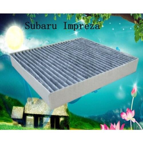 Free Shipment CUK2145 Factory Outlet 72880-FE000 Black Carbon Car Cabin Air Filter for Impeza WRX Impreza 210*186*30MM WIX24485