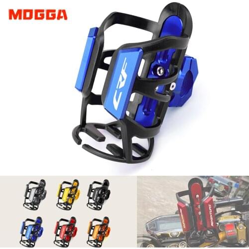CRF Motorbike Beverage Water Bottle For HONDA CRF150R CRF250R CRF250X CRF450R CRF450X CRF450RX CRF250F Drink Cup Holder Sdand