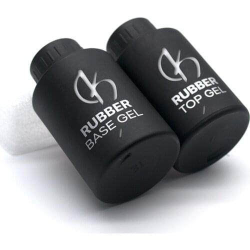 New 35ml Soak Off Nail Base Coat Rubber Top Coat For Nails Big Bottle UV Semi-permanent Gel Varnish Nail Art Thick Gellak Primer