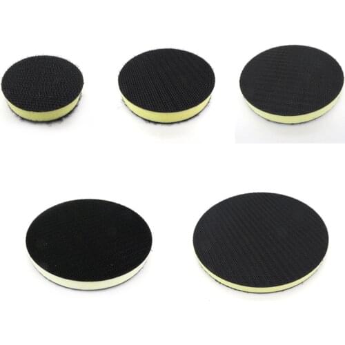 PU Foam Interface Pad - 2" 3" 4" 5" 6" inch Sander Backing Pad Polishing Pad Power Tools Accessories Hook and Loop