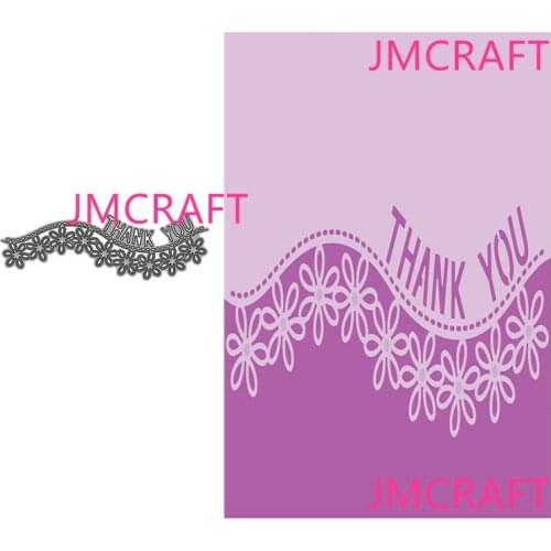 JMCRAFT 2021 New English Alphabet Lace #4 Metal Cutting Dies DIY Scrapbook Handmade Paper Craft Metal Steel Template Dies