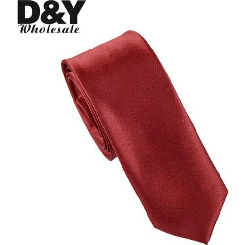 Mens Ties 5cm/2inch wide Burgundy Necktie Woven Classic Jacquard neck tie Formal Dress Gift Wedding Shirts Cravat Ties For Men