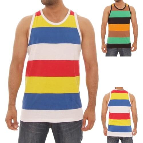 SWAGWHAT New Fashion Cotton Sleeveless Shirts Tank Top Men Fitness Shirt Mens Singlet Bodybuilding Workout Gym Vest Fitness Men