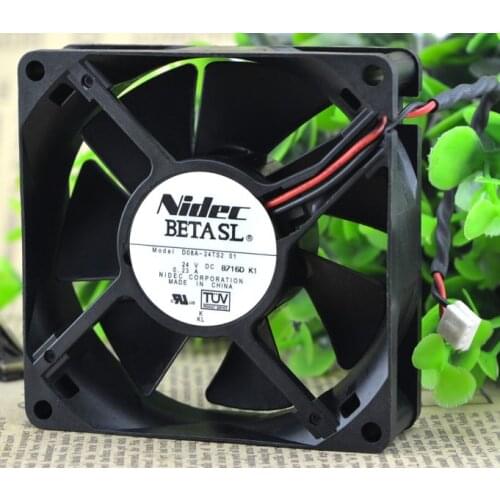 SSEA New inverter cooling fan for NIDEC D08A-24TS2 01 24V 0.23A 8CM 80X80X25MM