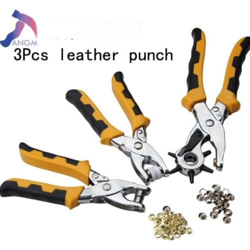 Crimping Pliers Crimping Pliers Hole Punch Eyelet Pliers Pliers Hole Pliers Round Holes for Pliers Tools Household Sewing Tools