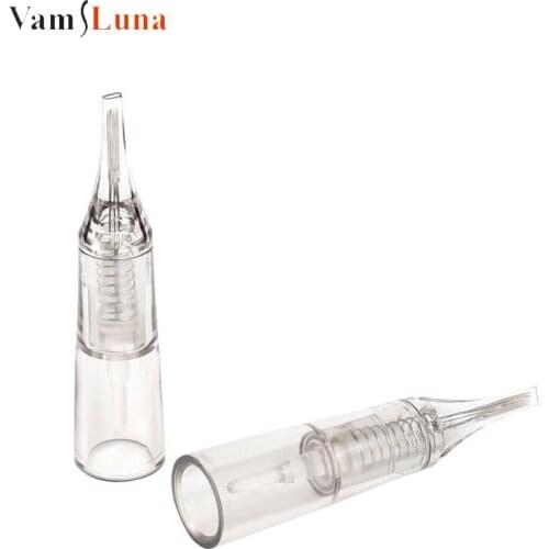 30Pcs Disposable Needles For Semi-Permanent Tattoo Make up Machine Wiht 17Adjustable Gear Nano Matt Body Anesthesia-free