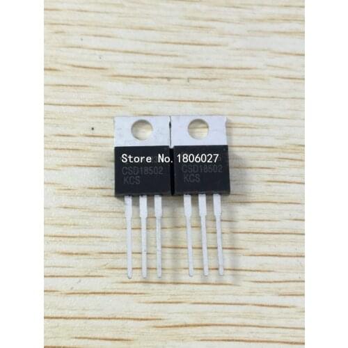 Send free 20PCS CSD18502KCS TO-220 40V 100A New original spot selling integrated circuits
