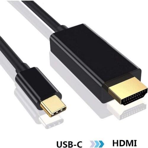 USB C 3.1 TO HDMI 4K 60Hz Type C to HDMI Cable HDMI Adapter Thunderbolt 3 for Huawei P20 Mate 10 Pro MacBook Pro