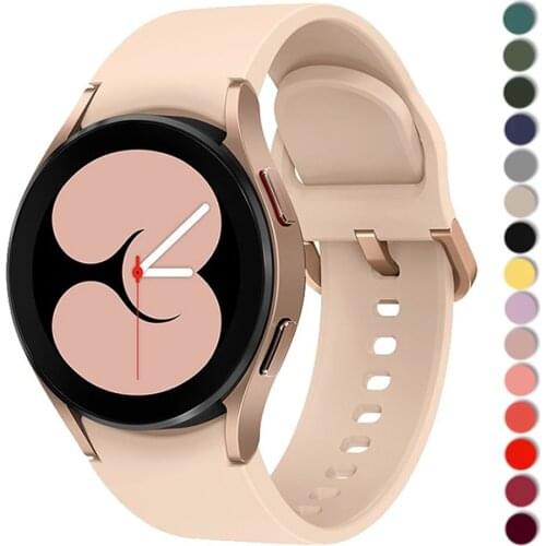 Strap For Samsung Galaxy Watch 4 44mm 40mm smartwatch Silicone Ridge Sport correa Bracelet Galaxy Watch 4 classic 46mm 42mm band