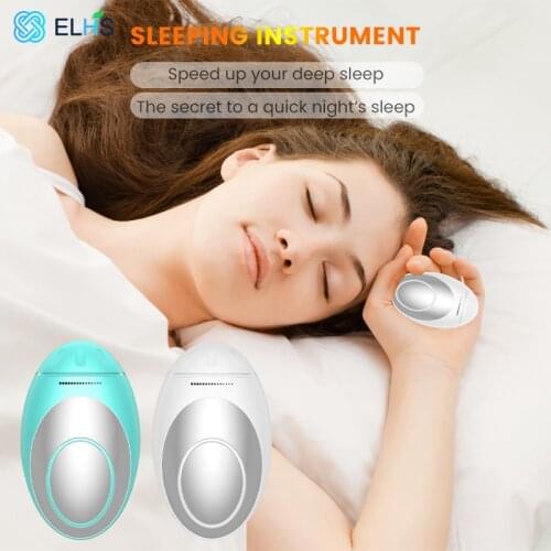 USB Charging Sleeping Instrument Hand-held Sleep Aid Device Intelligent Micro-current Sleep Hold Instrument Relax Sleep Hypnosis