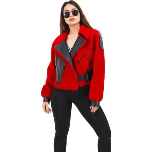 Genuine Leather Jacket Women Winter Jackets 2021 Turkish Natural Sheepskin Coat Female Real Leather