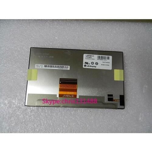 Free post 100% New LA070WV2(TD)(01) LA070WV2-TD01 LA070WV2 7inch 800 (RGB) x 480 TFT LCD Screen Display Panel For Toyota