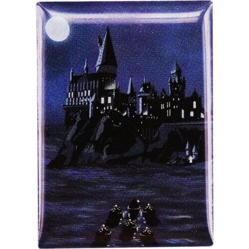 Magic Castle HHogwarts Night Pin and Black Lake Adventure Brooch