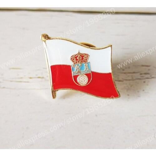 Cantabria Flag Lapel Pins Brooch Badge Emblem National Spain Provincial Nationalities Region
