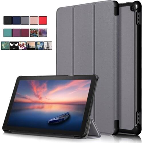 For Amazon Fire HD 10 2021 Case Magnetic Fold Leather Stand Tablet Shell Funda For All New Fire HD 10 2021 Fire HD 10 Plus Case