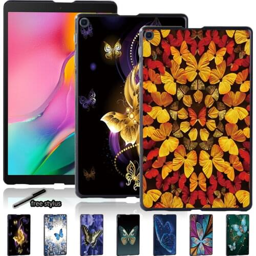 Tablet Case for Samsung Galaxy Tab A7 10.4" T500 T505/Tab S5e T720 T725 10.5"/Tab A A6 10.1 T580 T585- Slim Hard Shell Back Case