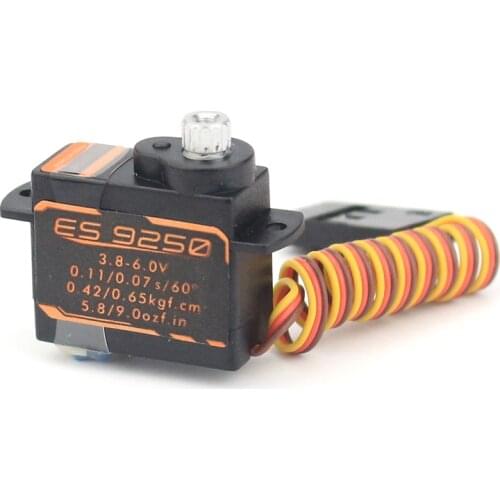 Emax ES9250 Metal Gear Micro Digital Servo Remote Control Plane/Fixed Wing Toy Micro Servo For Rc Plane / Rc Drone Accessories
